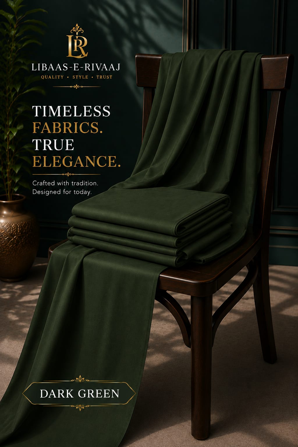 Italian Boski Dark Green